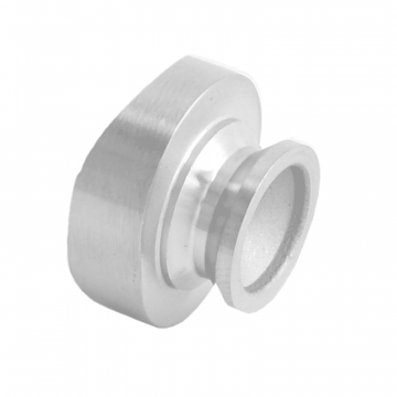 Adapter voor glasklem model 5501, buis 42,4 mm, RVS-316