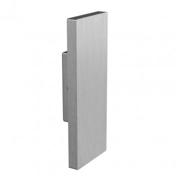 Vlakke eindkap boven 100,5 x 39 mm model 6842 aluminium onbewerkt