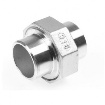 Laskoppeling con BSP, 1/2 inch RVS-316 (A4)