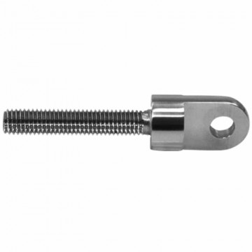 Oogschroef linkse draad M10 x 52 mm RVS-304 mat geslepen