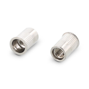 Seko insteekmoer open M4 x 10 mm Art. 1021 RVS A2 (250 stuks)