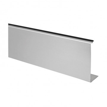 Afdekprofiel Easy Glass Slim zijmontage 2500 mm model 8035 aluminium (geanodiseerd)