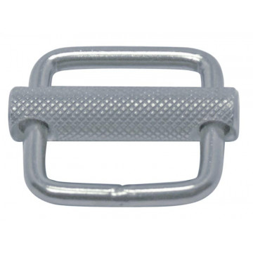 Riemgesp met beweegbare steg, voor riem max. 28mm RVS-304 (A2)