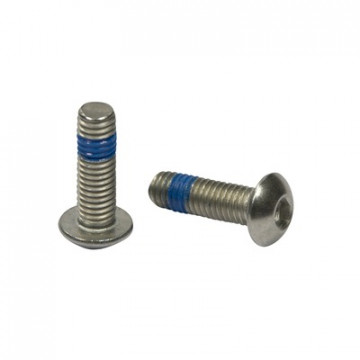 Laagbolkopschroef met binnenzeskant, M6 x 16 mm, A4-70, QS-84 RVS-316