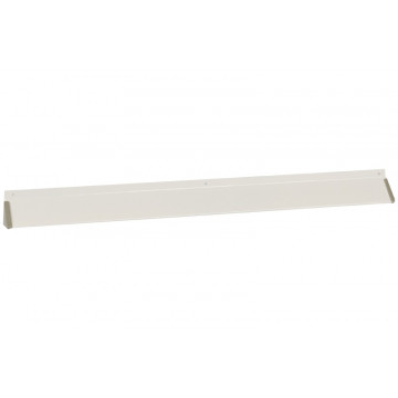 Gleufluchtrooster buiten LS 880x30 mm wit aluminium