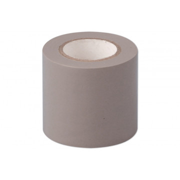 PVC tape 50 mm lengte 10 m grijs