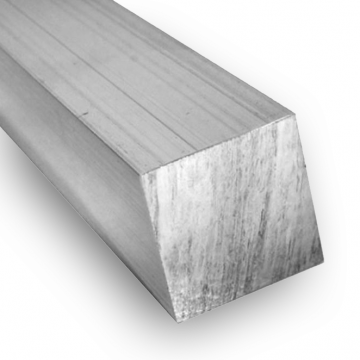 Aluminium staf vierkant 15 x 15 mm AW-6082